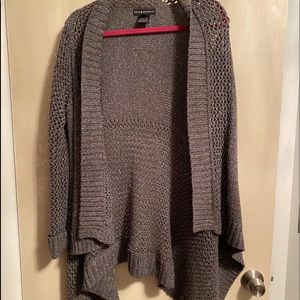 Gray long Cardigan